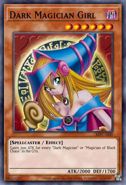 Dark Magician Girl - PGLD-EN033 - Gold Rare - Unlimited