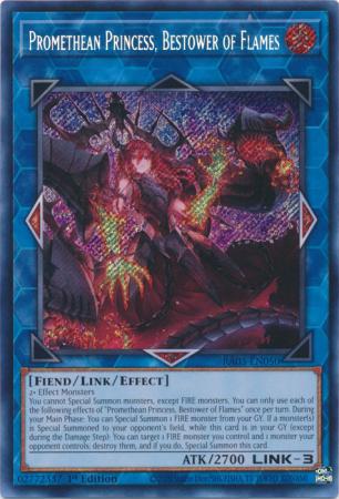 Promethean Princess, Bestower of Flames - RA03-EN050 - Secret Rare - 1st Edition