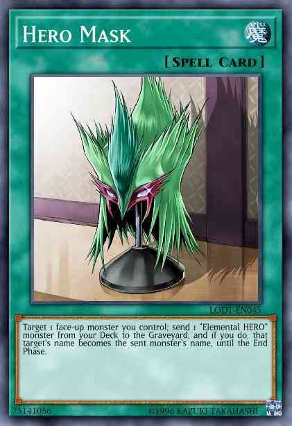 Hero Mask - LCGX-EN103 - Common - Unlimited