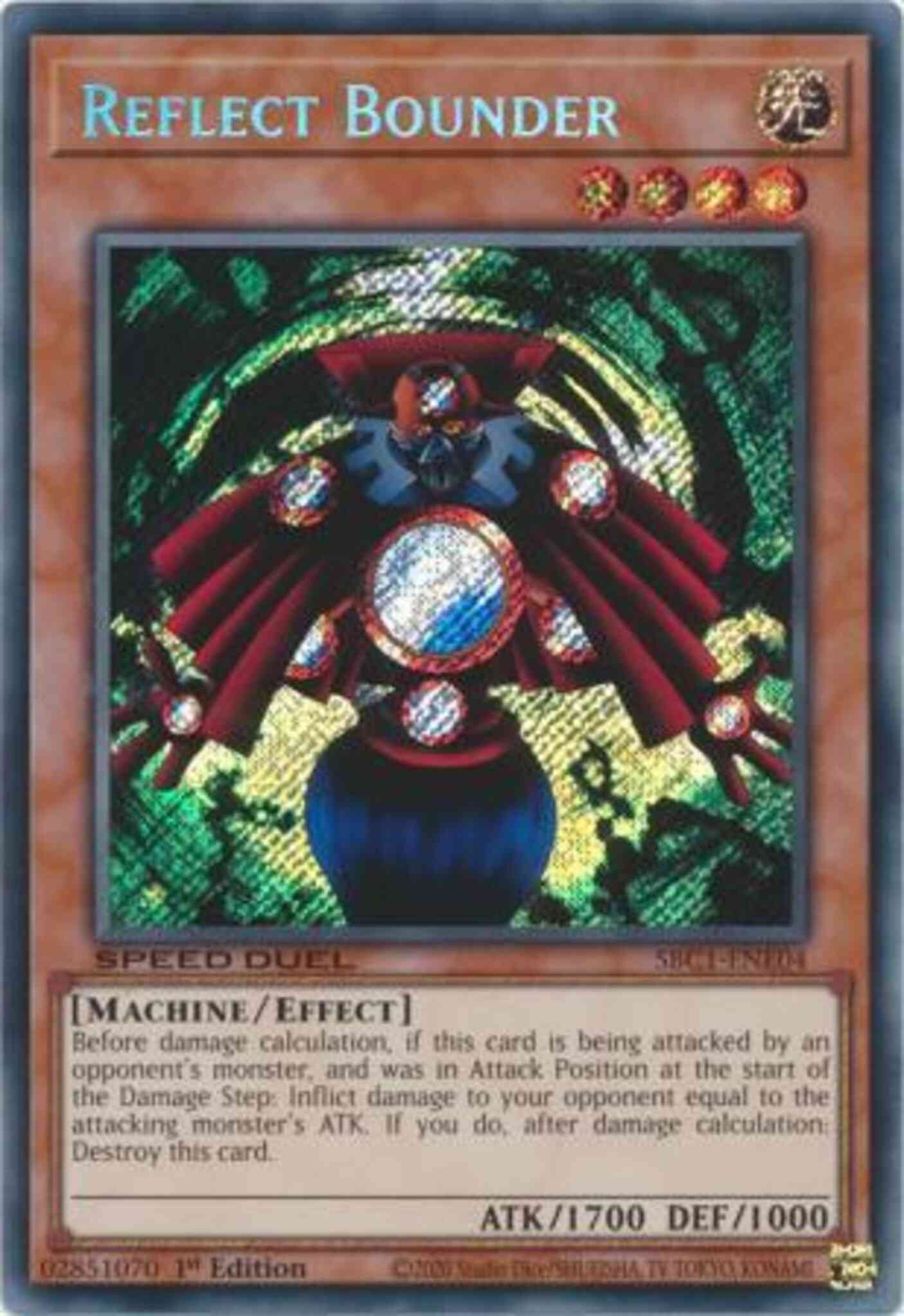 Reflect Bounder - SBC1-ENE04 - Secret Rare - 1st Edition