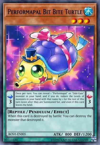 Performapal Bit Bite Turtle - BOSH-EN005 - Common - Unlimited