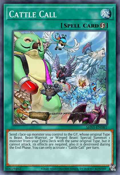 Cattle Call - SHVI-EN081 - Super Rare - Unlimited
