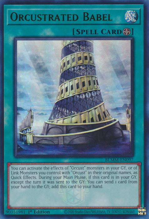 Orcustrated Babel - BLMM-EN097 - Ultra Rare - 1st Edition