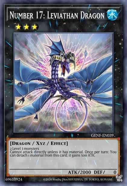 Number 17: Leviathan Dragon - BP01-EN027 - Starfoil Rare - Unlimited