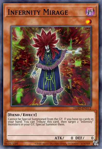 Infernity Mirage - TSHD-EN012 - Super Rare - 1st Edition