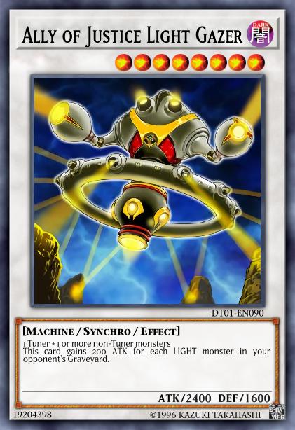 Ally of Justice Light Gazer - TSHD-EN096 - Super Rare - 1st Edition