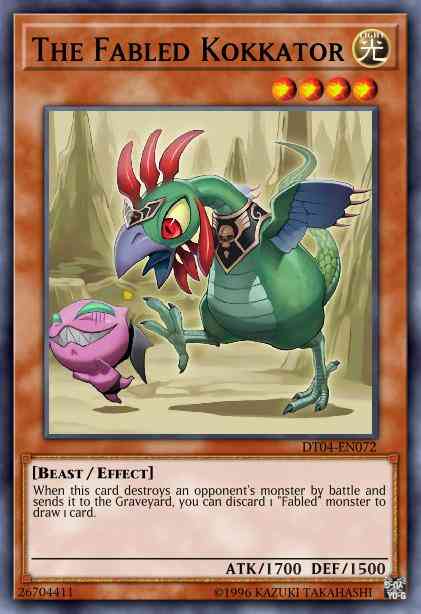 The Fabled Kokkator - HA04-EN042 - Super Rare - Unlimited