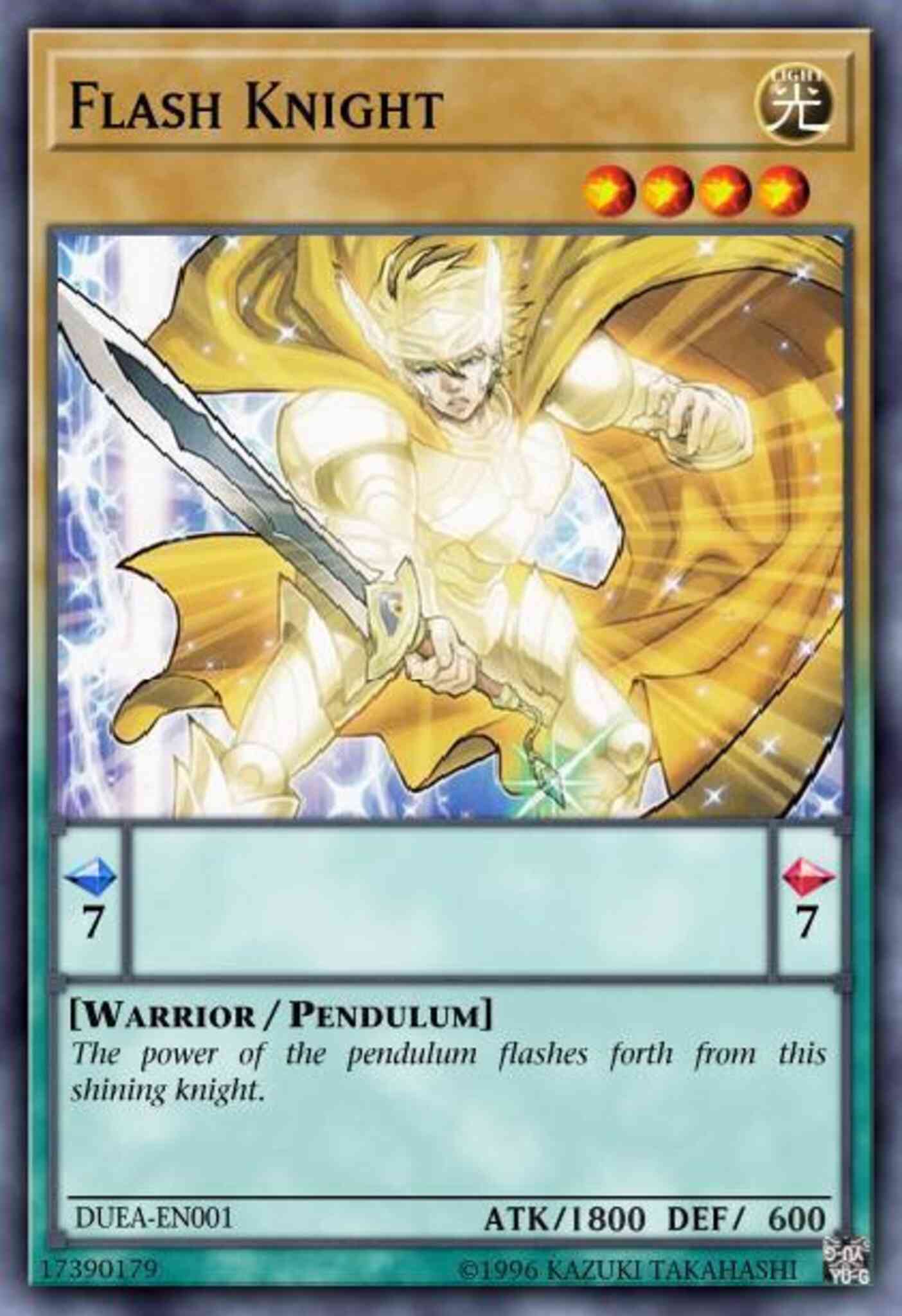 Flash Knight - DUEA-EN001 - Rare - Unlimited