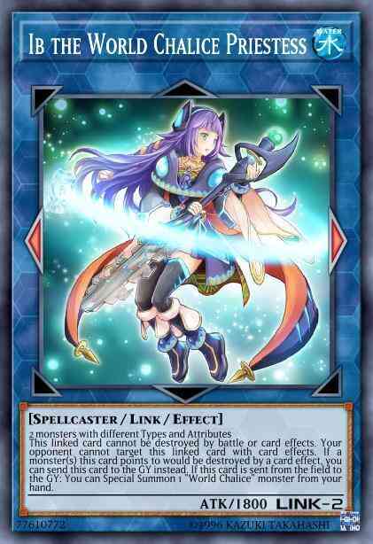 Ib the World Chalice Priestess - COTD-EN048 - Super Rare - 1st Edition