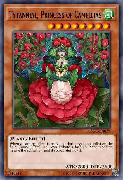 Tytannial, Princess of Camellias - CSOC-EN029 - Ultra Rare - 1st Edition