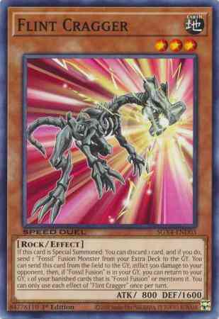 Flint Cragger - SGX4-END03 - Common - 1st Edition