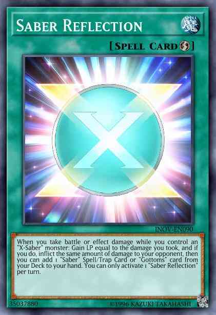 Saber Reflection - INOV-EN090 - Rare - Unlimited