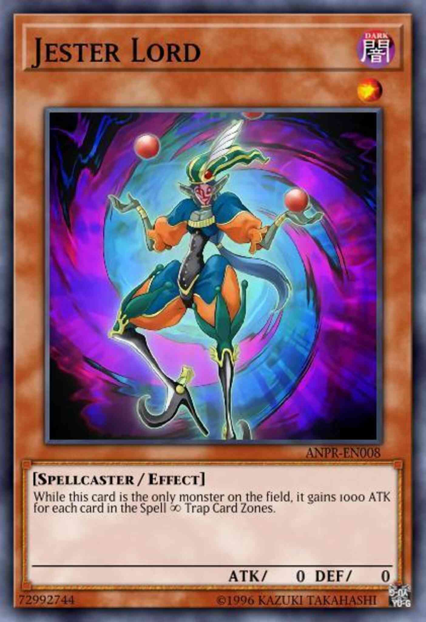 Jester Lord - DT04-EN001 - Duel Terminal Normal Parallel Rare - Duel Terminal