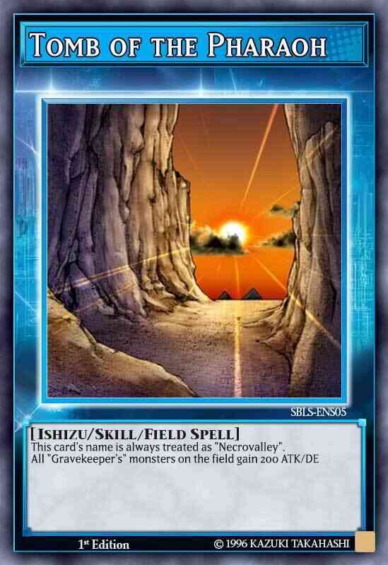 Tomb of the Pharaoh - SBLS-ENS05 - Ultra Rare - 1st Edition