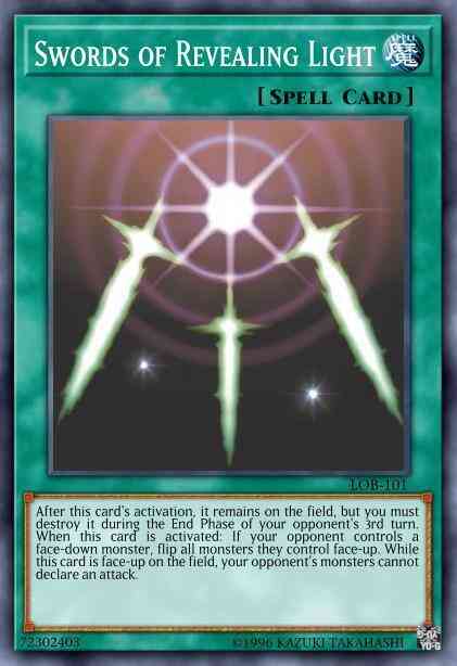 Swords of Revealing Light - YS13-ENV13 - Super Rare - 1st Edition