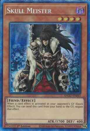 Skull Meister - ANGU-EN043 - Collectors Rare - 1st Edition