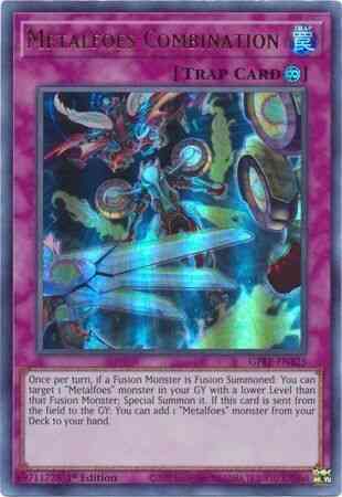 Metalfoes Combination - GFTP-EN125 - Ultra Rare - 1st Edition