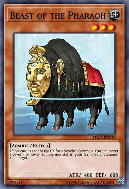 Beast of the Pharaoh - SR07-EN021 - Common - 1st Edition