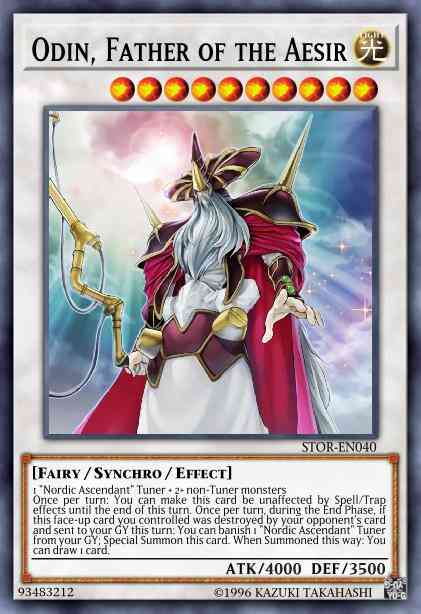 Odin, Father of the Aesir - LC5D-EN191 - Secret Rare - 1st Edition