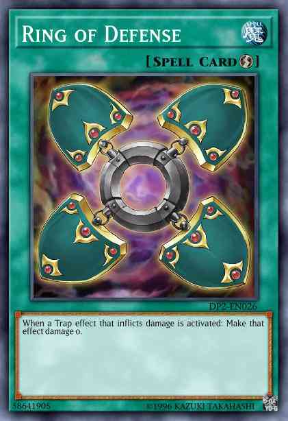 Ring of Defense - DP2-EN026 - Ultra Rare - Unlimited