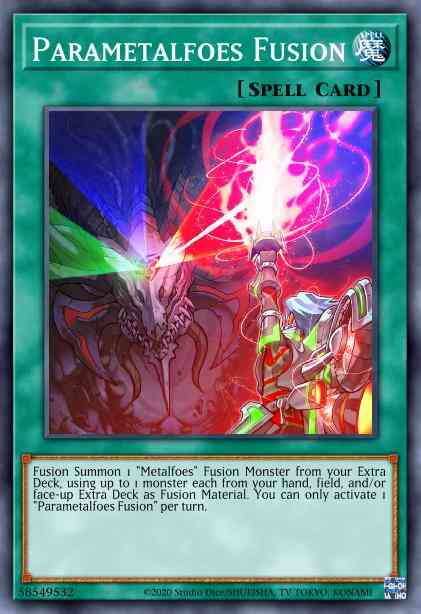 Parametalfoes Fusion - BLVO-EN061 - Common - 1st Edition