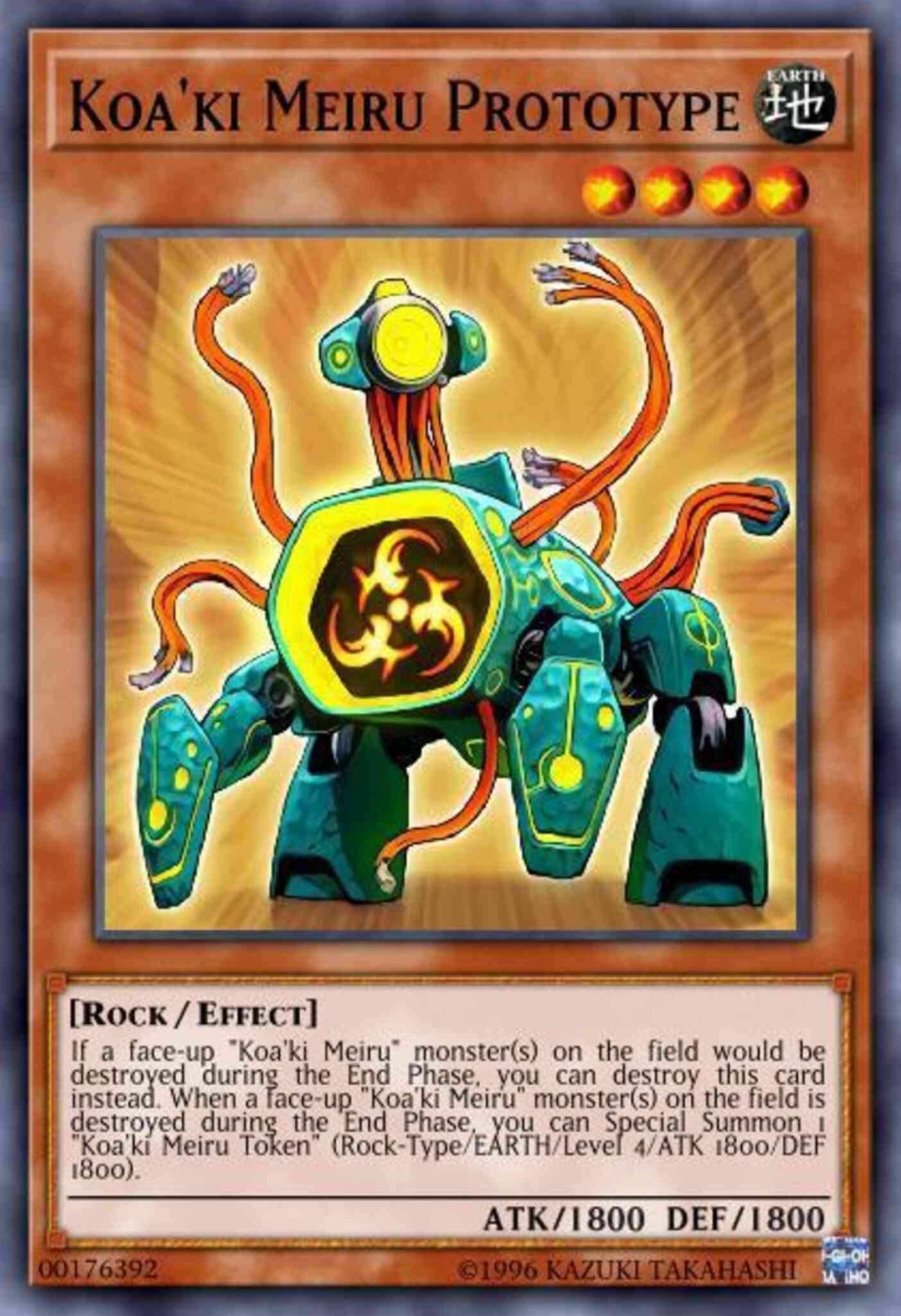 Koa'ki Meiru Prototype - TSHD-EN082 - Rare - Unlimited