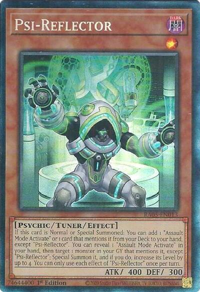 Psi-Reflector - RA05-EN013 - Collector's Rare - 1st Edition