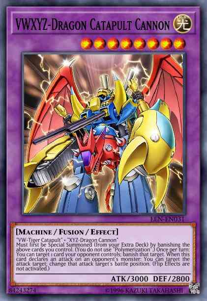 VWXYZ-Dragon Catapult Cannon - EEN-EN031 - Ultimate Rare - 1st Edition