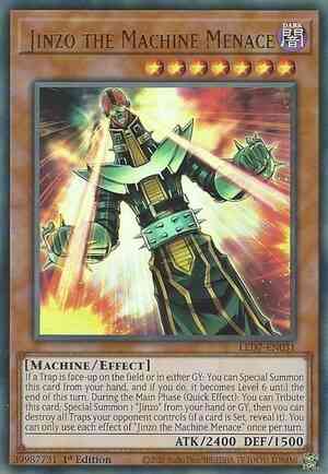 Jinzo the Machine Menace - LED7-EN031 - Ultra Rare - Unlimited