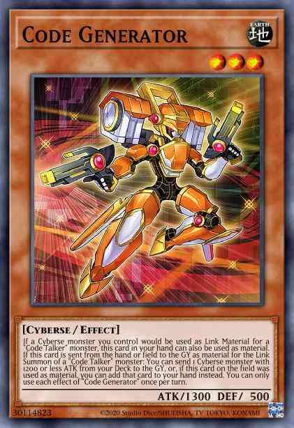 Code Generator - TOCH-EN022 - Rare - Unlimited