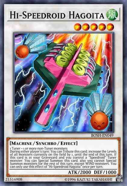 Hi-Speedroid Hagoita - BOSH-EN049 - Rare - Unlimited