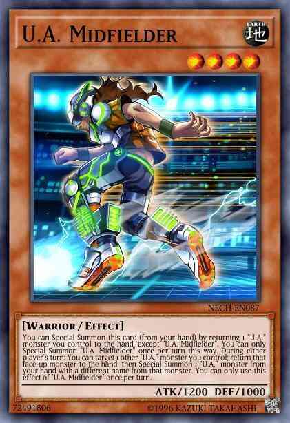 U.A. Midfielder - NECH-EN087 - Rare - Unlimited