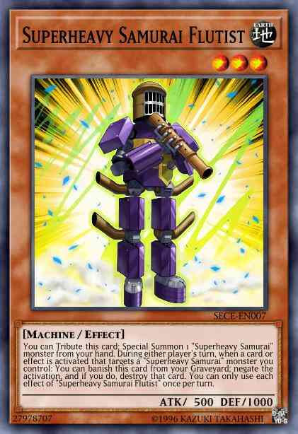 Superheavy Samurai Flutist - SECE-ENS01 - Super Rare - Limited