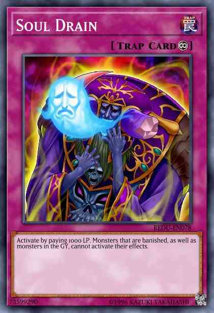 Soul Drain - REDU-EN078 - Rare - Unlimited