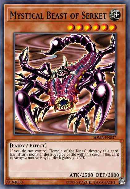 Mystical Beast of Serket - SDMA-EN037 - Ultra Rare - Unlimited