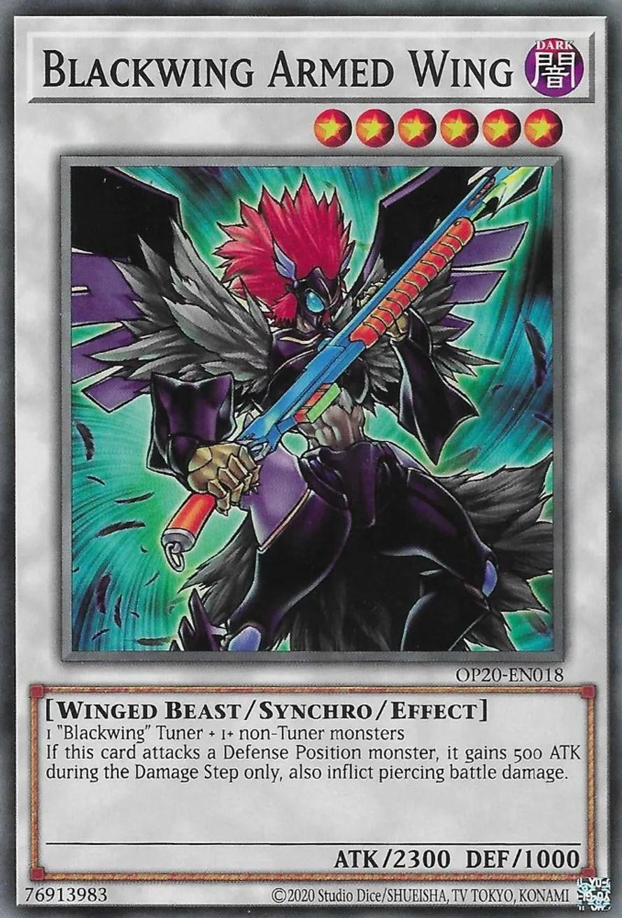 Blackwing Armed Wing - OP20-EN018 - Common - Unlimited