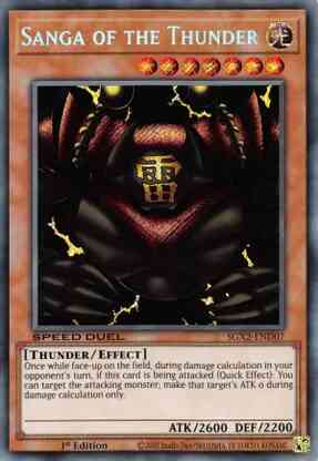 Sanga of the Thunder - SGX2-END07 - Secret Rare - 1st Edition