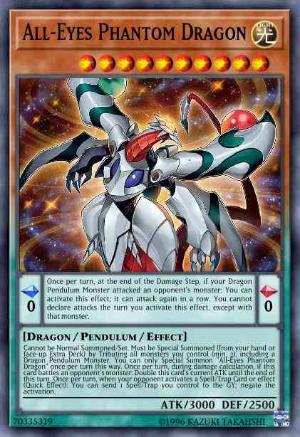 All-Eyes Phantom Dragon - BLHR-EN043 - Secret Rare - 1st Edition
