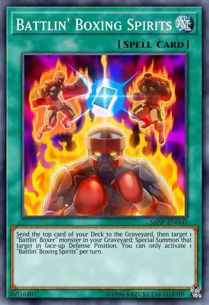 Battlin' Boxing Spirits - MP14-EN168 - Super Rare - 1st Edition