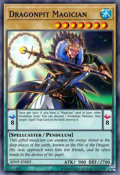 Dragonpit Magician - SDMP-EN002 - Common - 1st Edition