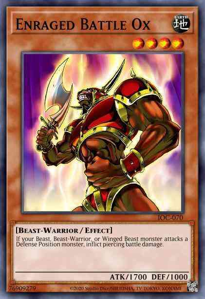 Enraged Battle Ox - DPKB-EN018 - Common - 1st Edition