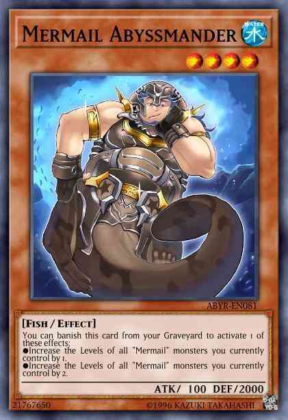Mermail Abyssmander - ABYR-EN081 - Rare - Unlimited