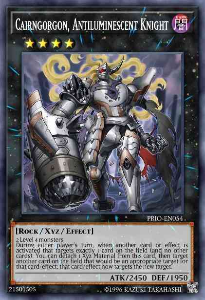 Cairngorgon, Antiluminescent Knight - PRIO-EN054 - Super Rare - Unlimited