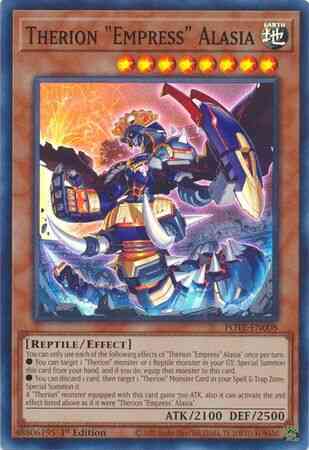 Therion "Empress" Alasia - POTE-EN008 - Super Rare - Unlimited