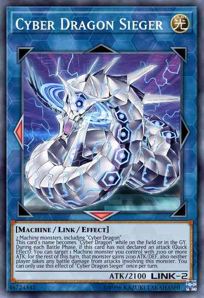 Cyber Dragon Sieger - CYHO-EN046 - Ultra Rare - Unlimited