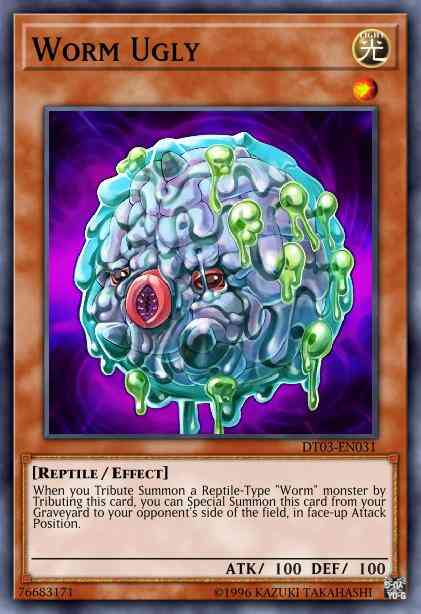 Worm Ugly - HA03-EN024 - Super Rare - Unlimited