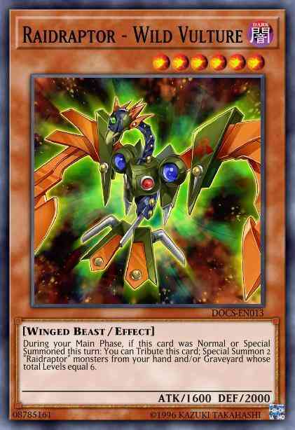 Raidraptor - Wild Vulture - MP16-EN116 - Common - Unlimited