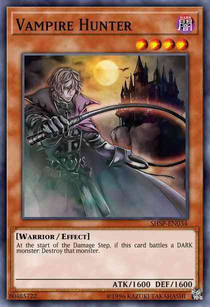 Vampire Hunter - SHSP-EN034 - Super Rare - Unlimited