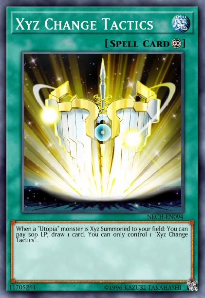 Xyz Change Tactics - NECH-EN094 - Rare - Unlimited