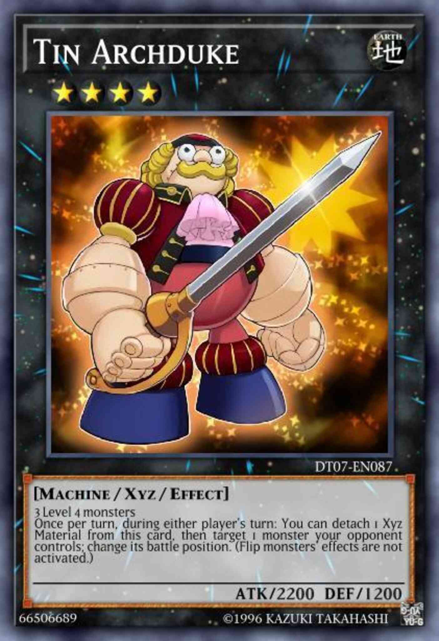 Tin Archduke - DT07-EN087 - Duel Terminal Super Parallel Rare - Duel Terminal